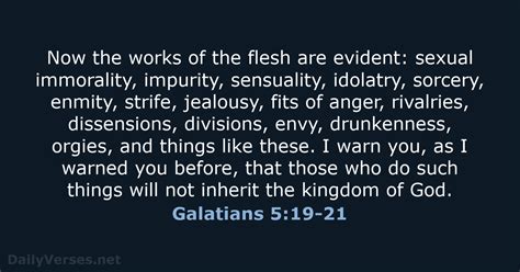 ainfuldeeds|Galatians 5:19